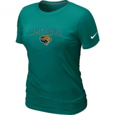 Nike Jacksonville Jaguars Women's Heart & Soul NFL T-Shirt - Light Green