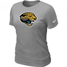 Nike Jacksonville Jaguars Women's Legend Logo Dri-FIT NFL T-Shirt - Grey