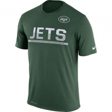 NFL Men's New York Jets Nike Green Team Practice Legend Performance T-Shirt