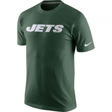 NFL Nike New York Jets Fast Wordmark T-Shirt - Green