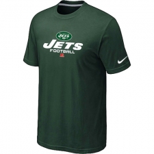 Nike New York Jets Critical Victory NFL T-Shirt - Dark Green