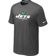Nike New York Jets Critical Victory NFL T-Shirt - Dark Grey