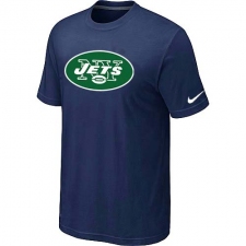 Nike New York Jets Sideline Legend Authentic Logo Dri-FIT NFL T-Shirt - Dark Blue