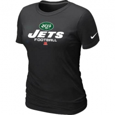 Nike New York Jets Women's Critical Victory NFL T-Shirt - Black