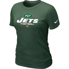 Nike New York Jets Women's Critical Victory NFL T-Shirt - Dark Green