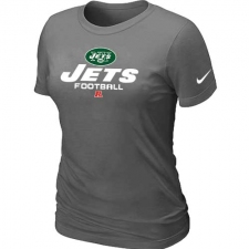 Nike New York Jets Women's Critical Victory NFL T-Shirt - Dark Grey
