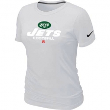 Nike New York Jets Women's Critical Victory NFL T-Shirt - White