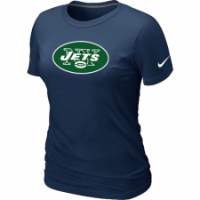 Nike New York Jets Women's Legend Logo Dri-FIT NFL T-Shirt - Dark Blue