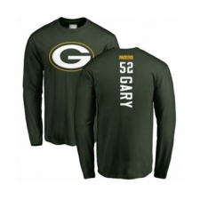 Football Green Bay Packers #52 Rashan Gary Green Backer Long Sleeve T-Shirt