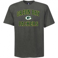 Green Bay Packers Big & Tall Heart & Soul NFL T-Shirt - Grey