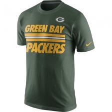 NFL Green Bay Packers Nike Team Stripe T-Shirt - Green