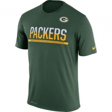 NFL Men's Green Bay Packers Nike Gold Team Practice Legend Performance T-Shirt