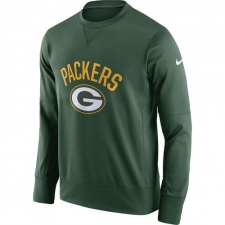 NFL Men's Green Bay Packers Nike Green Sideline Circuit Performance Sweatshirt