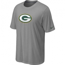 Nike Green Bay Packers Sideline Legend Authentic Logo Dri-FIT NFL T-Shirt - Grey