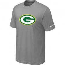 Nike Green Bay Packers Sideline Legend Authentic Logo Dri-FIT NFL T-Shirt - Light Grey