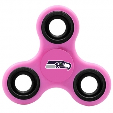 NFL Seattle Seahawks 3 Way Fidget Spinner K25 - Pink