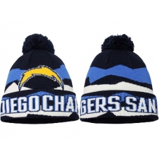 NFL Los Angeles Chargers Stitched Knit Beanies 012