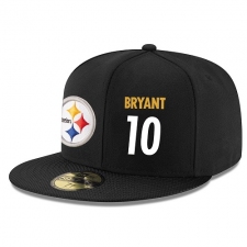 NFL Pittsburgh Steelers #10 Martavis Bryant Stitched Snapback Adjustable Player Hat - Black/White