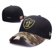 NFL Men's Oakland Raiders New Era Graphite Salute to Service Sideline 39THIRTY Flex Hat