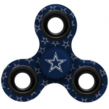 NFL Dallas Cowboys Logo 3 Way Fidget Spinner 3B1 - Navy