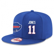 NFL Buffalo Bills #11 Zay Jones Stitched Snapback Adjustable Player Hat - Blue/White