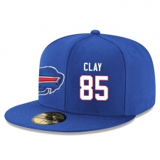NFL Buffalo Bills #85 Charles Clay Stitched Snapback Adjustable Player Hat - Blue/White