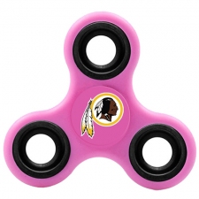 NFL Washington Redskins 3 Way Fidget Spinner K18 - Pink