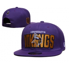 NFL Minnesota Vikings Stitched Snapback Hats 002