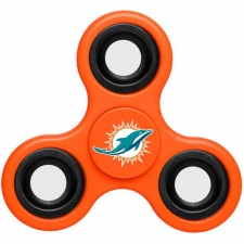 NFL Miami Dolphins 3 Way Fidget Spinner E13