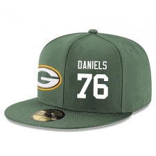 NFL Green Bay Packers #76 Mike Daniels Stitched Snapback Adjustable Player Hat - Green/White