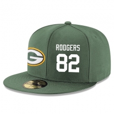 NFL Green Bay Packers #82 Richard Rodgers Stitched Snapback Adjustable Player Hat - Green/White