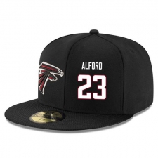 NFL Atlanta Falcons #23 Robert Alford Elite Stitched Snapback Adjustable Player Hat - Black/White