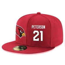 NFL Arizona Cardinals #21 Patrick Peterson Stitched Snapback Adjustable Player Hat - Red/White