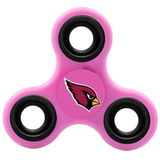 NFL Arizona Cardinals 3 Way Fidget Spinner K9 - Pink
