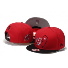 NHL New Jersey Devils Stitched Snapback Hats 007