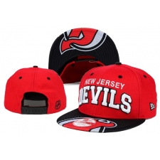 NHL New Jersey Devils Stitched Snapback Hats 013