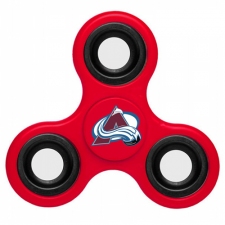 NHL Colorado Avalanche 3 Way Fidget Spinner A114 - Red