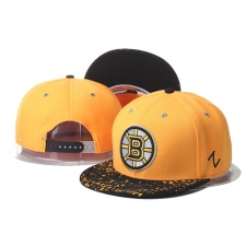 NHL Boston Bruins Stitched Snapback Hats 001