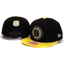 NHL Boston Bruins Stitched Snapback Hats 007