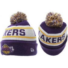 NBA Los Angeles Lakers Stitched Knit Beanies 021