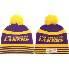NBA Los Angeles Lakers Stitched Knit Beanies 023