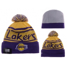 NBA Los Angeles Lakers Stitched Knit Beanies 028