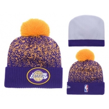 NBA Los Angeles Lakers Stitched Knit Beanies 030