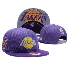 NBA Los Angeles Lakers Stitched Snapback Hats 008