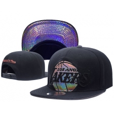 NBA Los Angeles Lakers Stitched Snapback Hats 043