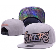 NBA Los Angeles Lakers Stitched Snapback Hats 044
