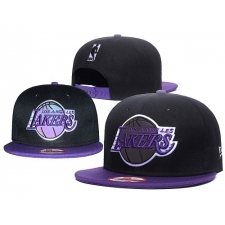 NBA Los Angeles Lakers Stitched Snapback Hats 046