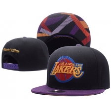 NBA Los Angeles Lakers Stitched Snapback Hats 050
