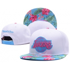 NBA Los Angeles Lakers Stitched Snapback Hats 052