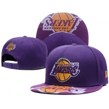 NBA Los Angeles Lakers Stitched Snapback Hats 053